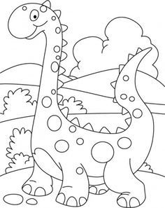 236x297 Cute Dinosaur Drawings To Color Dinosaur Cartoon Drawings