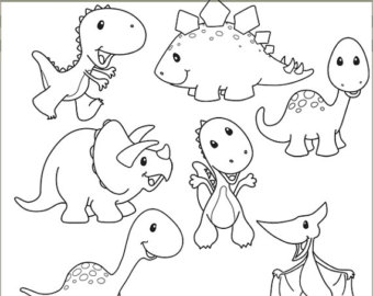 Cute Dinosaur Drawing at GetDrawings | Free download