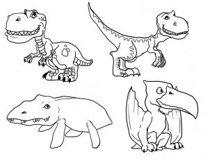 302x235 How To Draw How To Draw Cute Dinosaurs, Cute Dinosaurs
