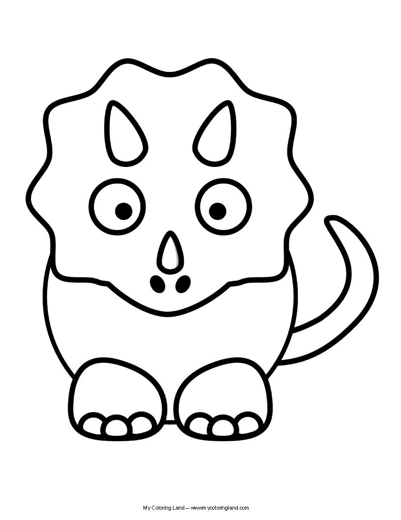 816x1056 Httpcolorings.cocute Dinosaur Coloring Pages For Kids