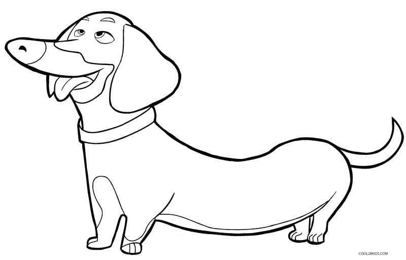 800x512 Dog Coloring Pages Dog Coloring Pages Printable For Kids Free Cute