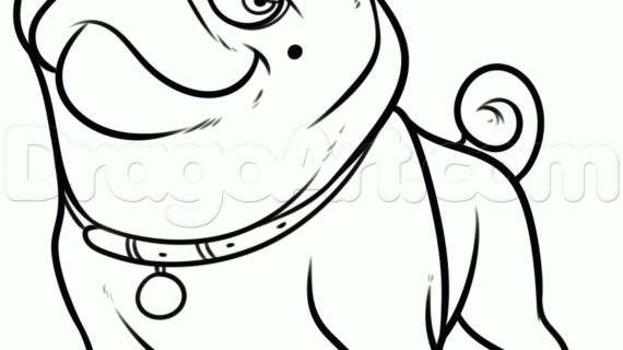 570x320 Pug Drawing Step By Step How To Draw A Cute Dog Emoji Pug Quick