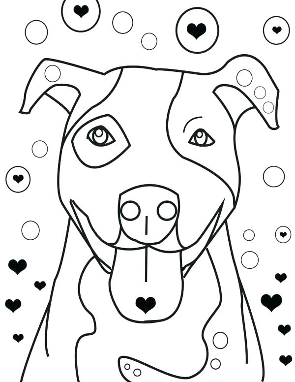 600x776 Pitbull Coloring Page Coloring Pages Is Falling In Love Coloring