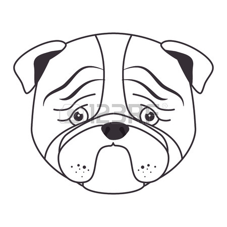 450x450 Cartoon Cute Puppy Hand Draw Vector Illustration Eps 10 Royalty