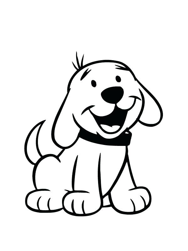 600x800 Coloring Page Of Dog Dog Face Coloring Pages Cute For Preschool
