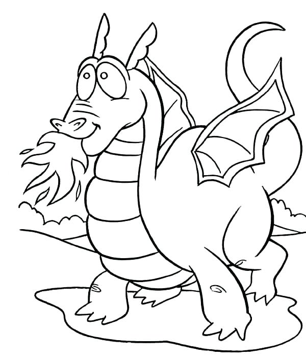 600x707 Here Are Dragon Coloring Pages Pictures Cute Dragon Coloring Pages