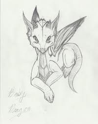 200x253 Drawing Of A Cute Dragon. Becca Room Ideas Dragons