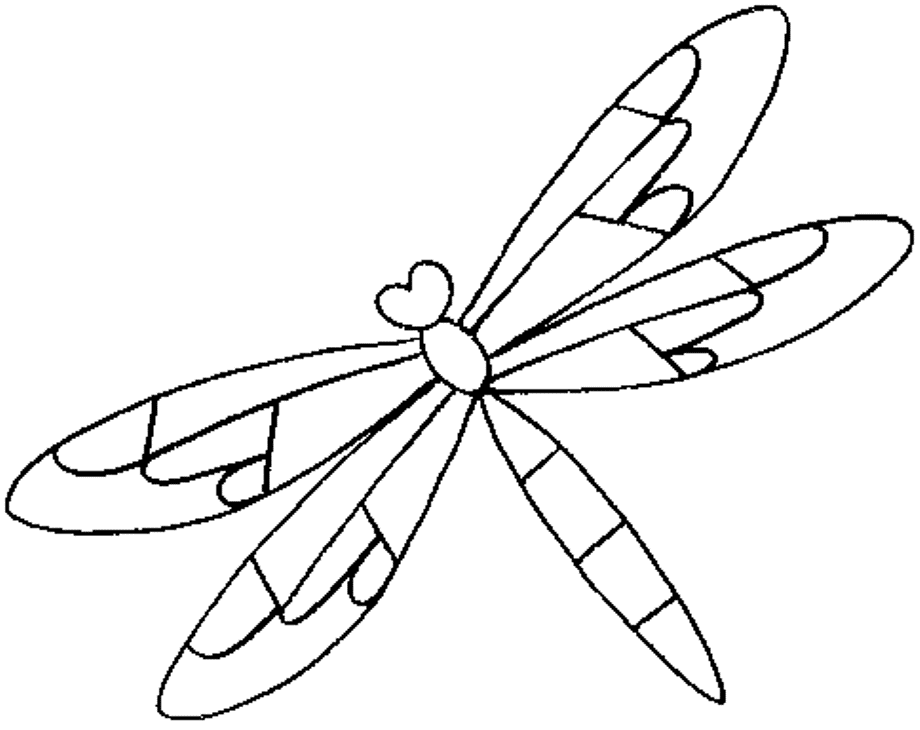 920x730 Realistic Dragonfly Coloring Page Free Animal Coloring Pages
