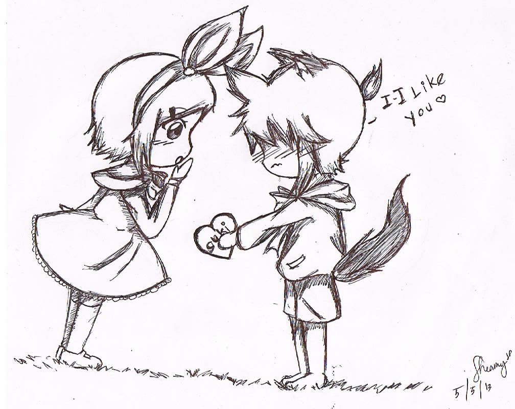 1008x800 Cute Love Pictures To Draw Cute Drawings For Him Easy Cute Love