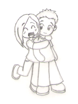 316x420 The Cute Couple By Chrisboe4ever