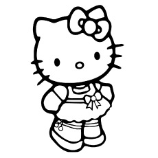 230x230 Top 75 Free Printable Hello Kitty Coloring Pages Online