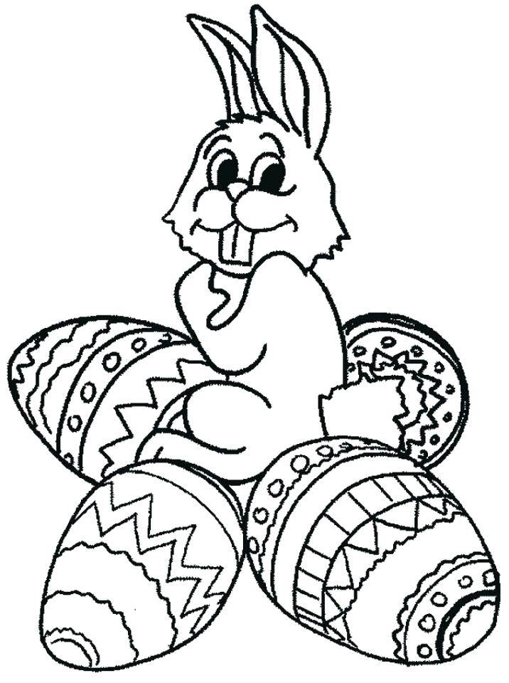 716x960 Easter Bunny Coloring Download Free Bunny Drawing Page Easter