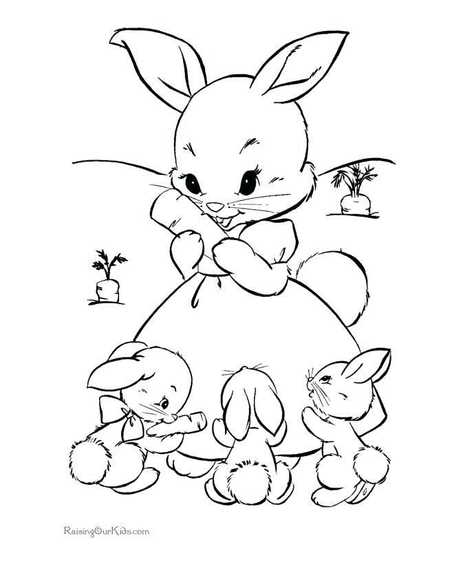670x820 Easter Bunny Coloring Pages 41 Plus Rabbit Coloring Pages For Kids