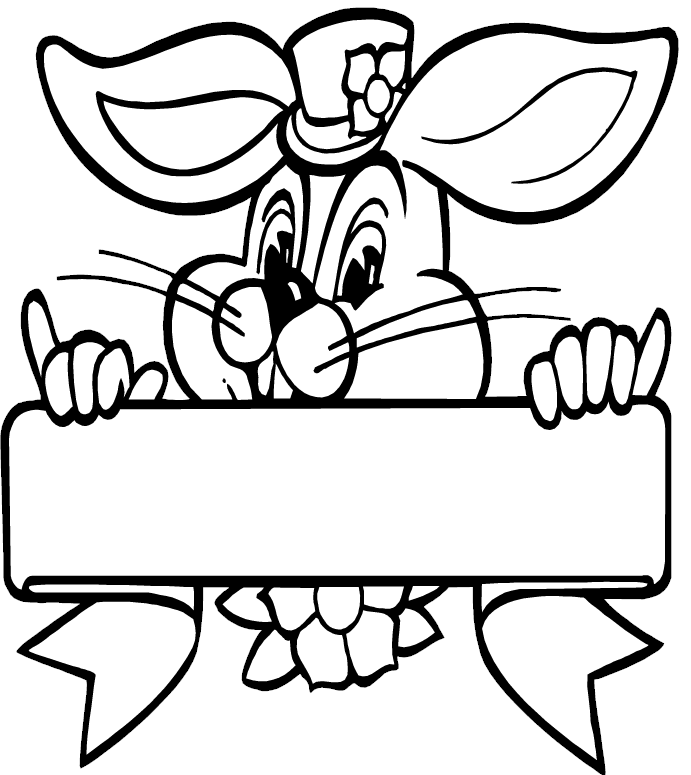 691x775 Easter Bunny Coloring Pages Free 3839 Animal, Celebrations