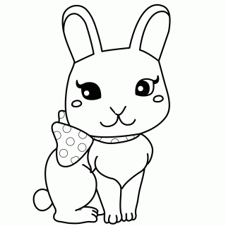 320x320 Funny Easter Drawings Merry Christmas And Happy New Year 2018