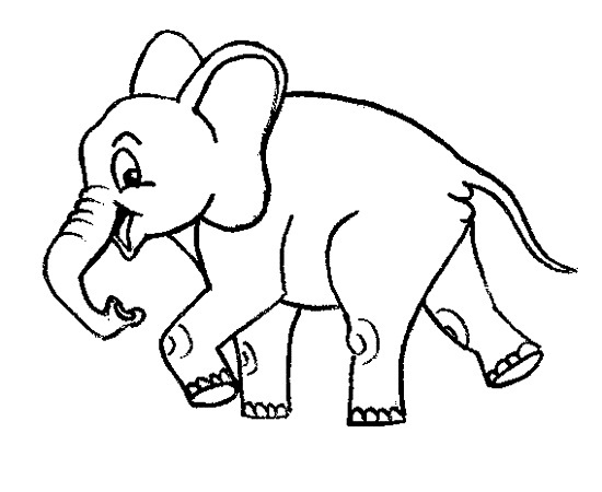 550x450 Printable Elephant Coloring Pages Coloring Me