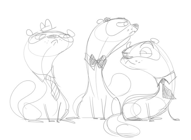 670x492 38 Best Weasel Images On Character Design References