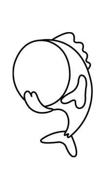 215x382 How To Draw A Cute Fish, Easy Step By Step Drawing Tutorial