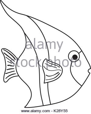 300x375 Black And White Cartoon Illustration Of Cute African Safari Wild