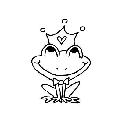 400x400 Broken Box Stock Freebie Frog Prince Digi Stamp Frogs