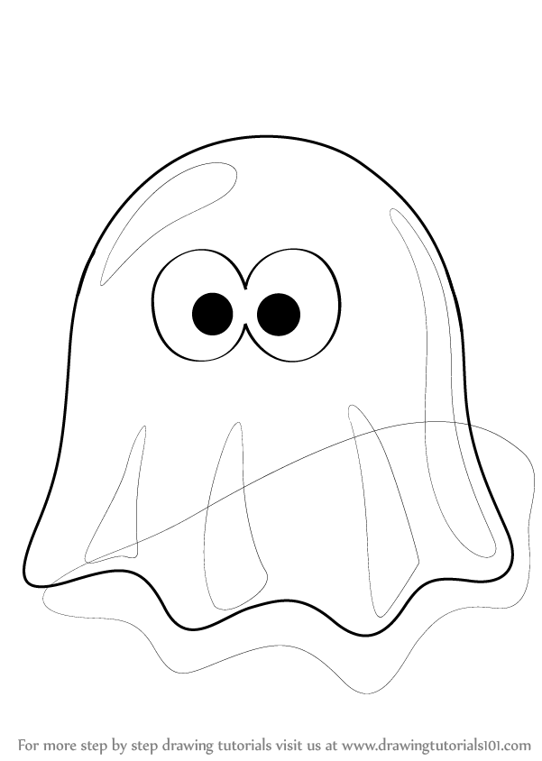 Cute Ghost Drawing at GetDrawings | Free download