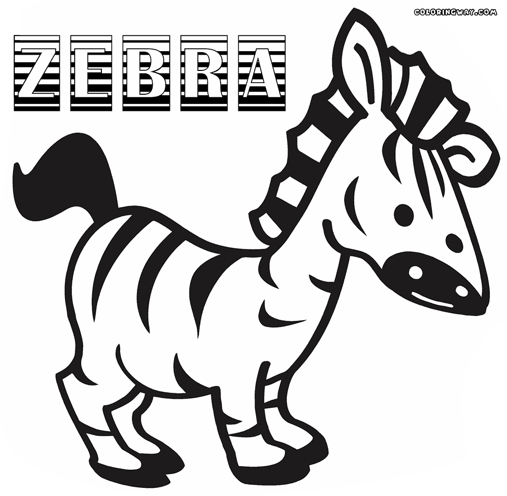 1000x979 Zebra Coloring Pages Coloring Pages To Download And Print