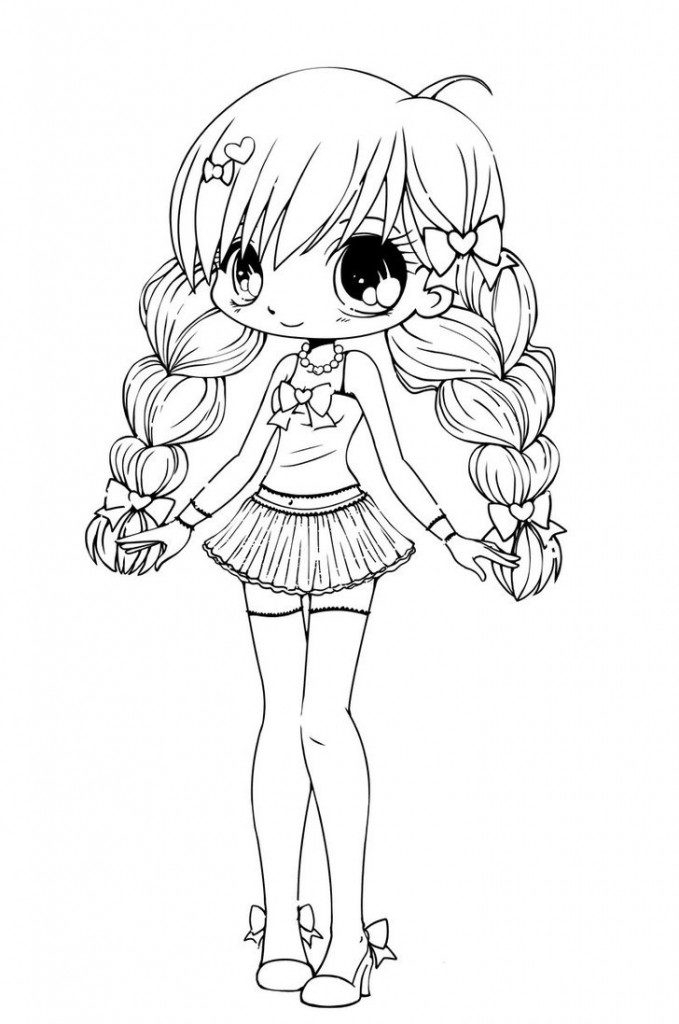 679x1024 Cute Girl Coloring Pages New Coloring Page Cute Witch Anime Girl