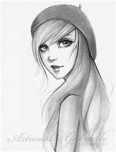 229x300 How To Draw Long Hair