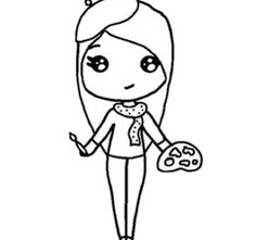 236x221 Image Result For How To Draw A Cute Girl Sketchbooks