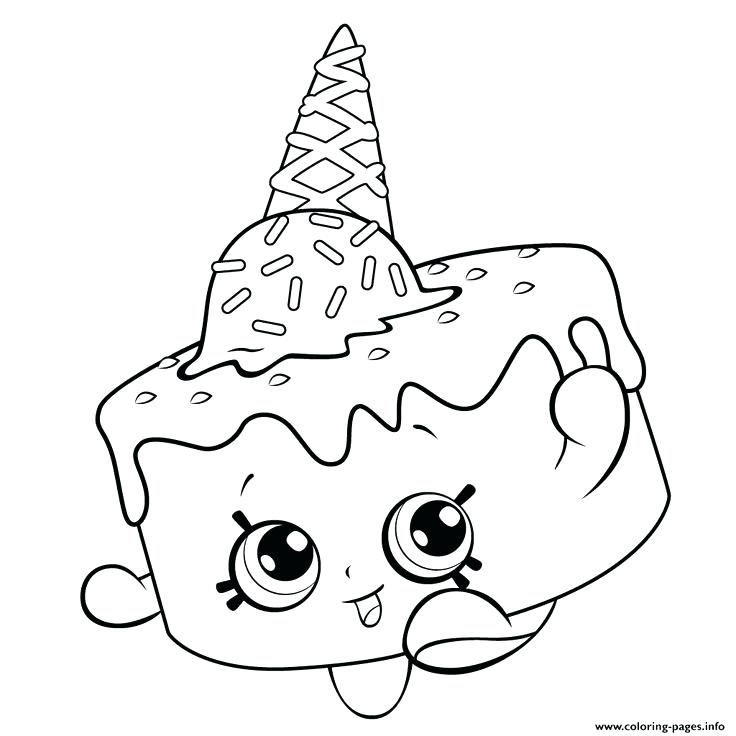 616 Simple Kawaii Ice Cream Coloring Pages with disney character