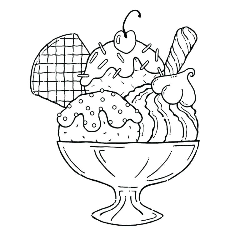 736x736 Ice Cream Coloring Pages Together With Cute Ice Cream Coloring