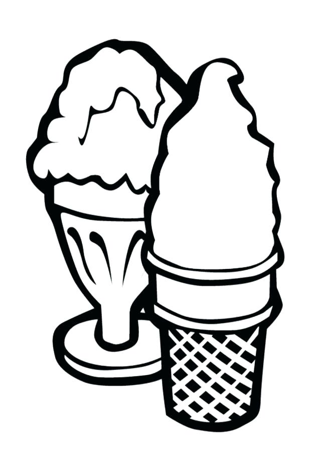 618x907 Ice Cream Coloring Template And Cute Ice Cream Coloring Pages 513