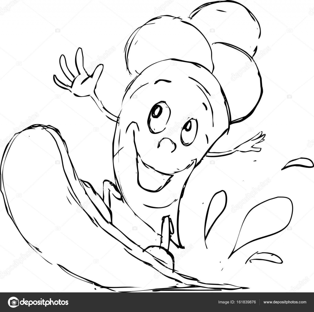 1024x1018 Cute Ice Cream Surfing