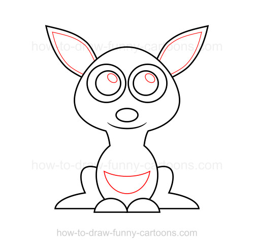 500x488 To Draw A Kangaroo