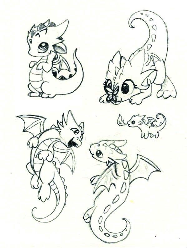 600x796 Baby Dragon