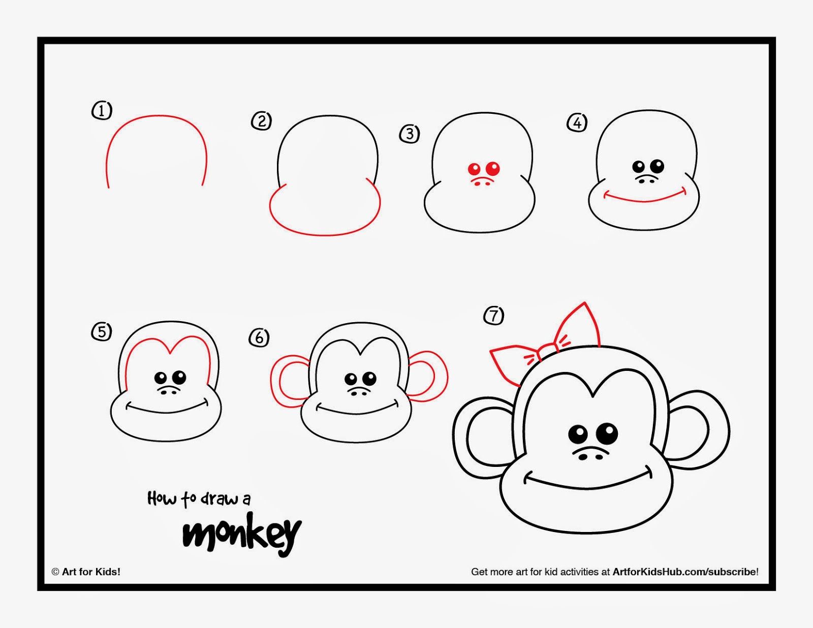 1600x1236 This Monkey Directed Draw Was So Cute For Our Chinese New Year