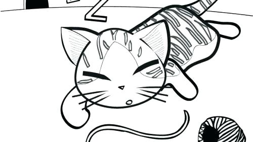 500x280 Classy Cute Kitty Coloring Pages Kids Kitten Page A Awesome Ki