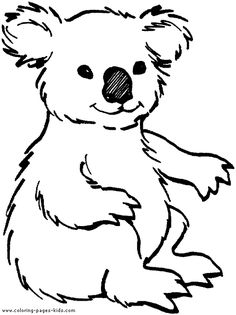 236x315 Koala Coloring Pages