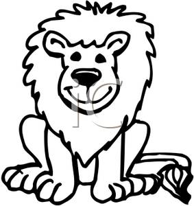283x300 And White Cute Lion