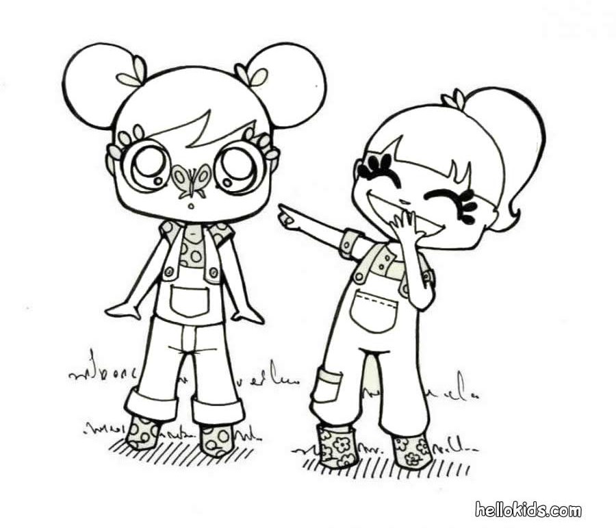 900x771 Little Girl Coloring Pages