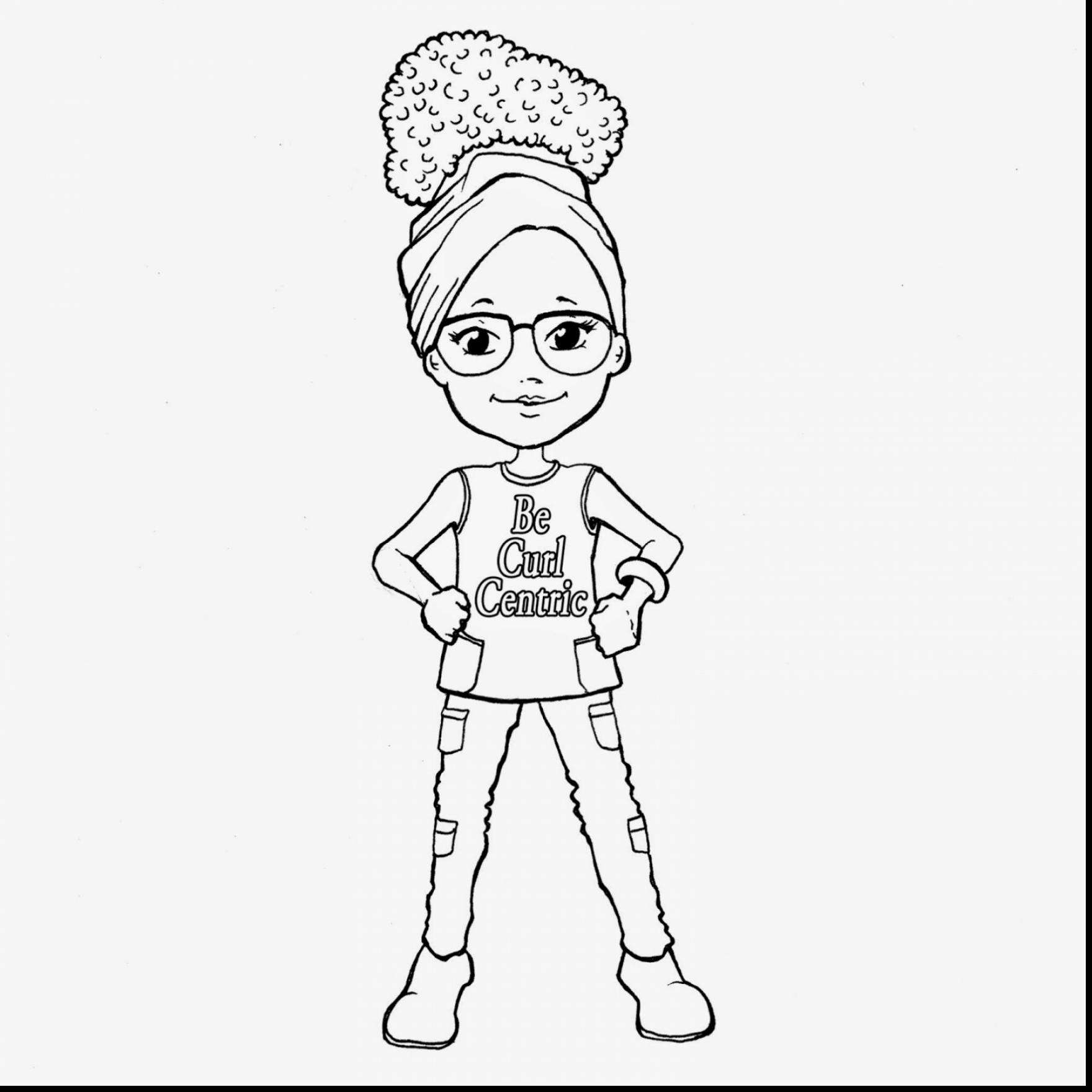 1760x1760 Astonishing Coloring Page Girl With Curly Hair With Little Girl