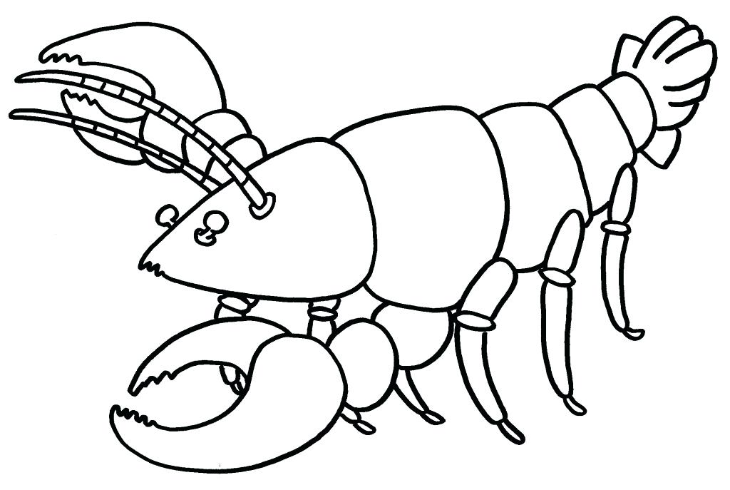 1024x687 Lobster Coloring Page Lobster Coloring Page Free Coloring Pages