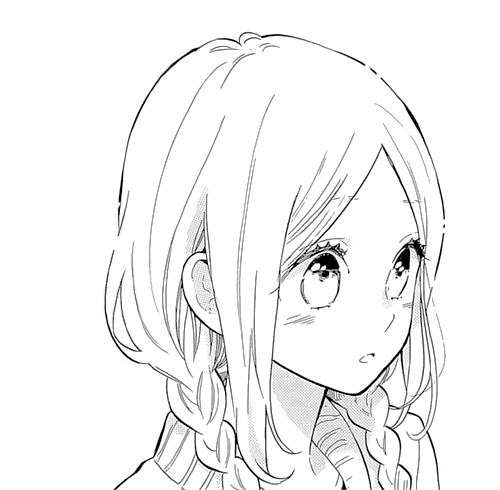 Cute Manga Girl Drawing