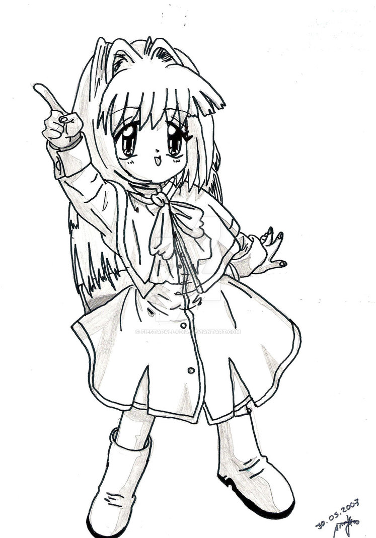 747x1069 Cute Manga Girl 2 By Fiestapalladia