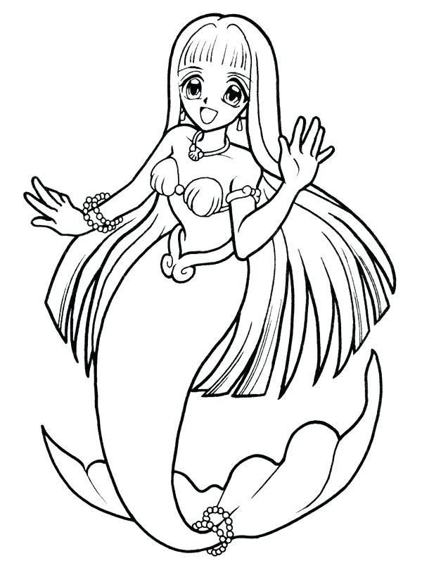 600x800 Beautiful Mermaid Coloring Page Print Pagesspirational Cute