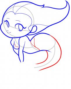 244x302 How To Draw How To Draw A Mermaid For Kids