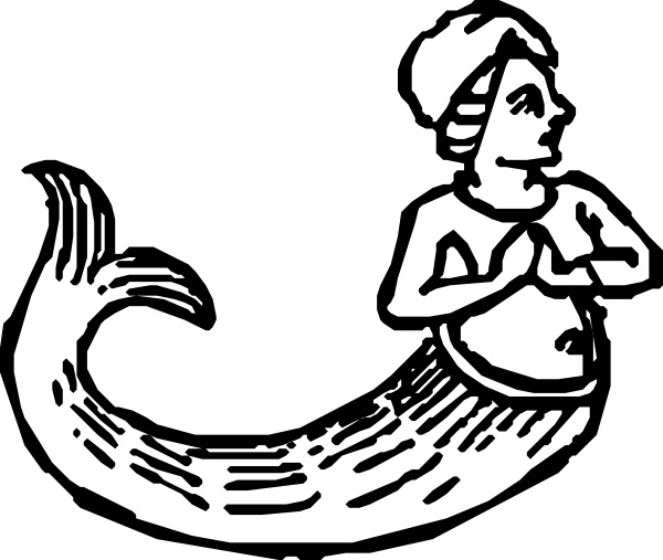 600x507 Vector Mermaid Free Free Vector Download (40 Free Vector)