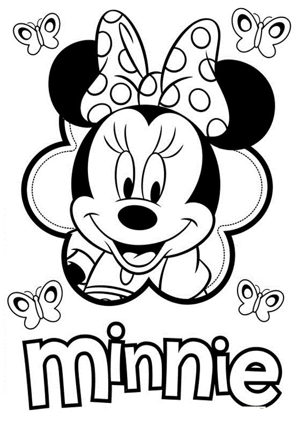 595x842 76 Best Mickey Mouse Amp Minnie Coloring Pages Images