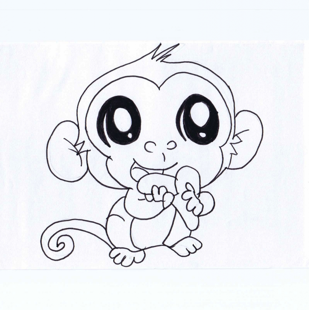 Small Cute Drawings Animals Easy - faizzanuratika