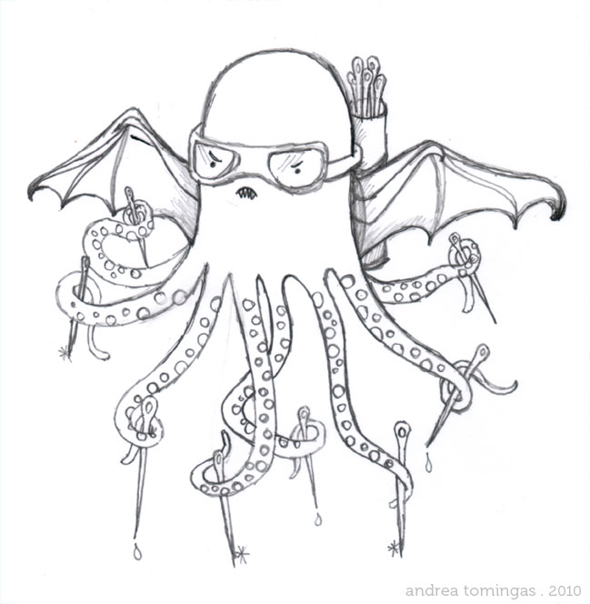 649x664 Drawn Pencil Monster